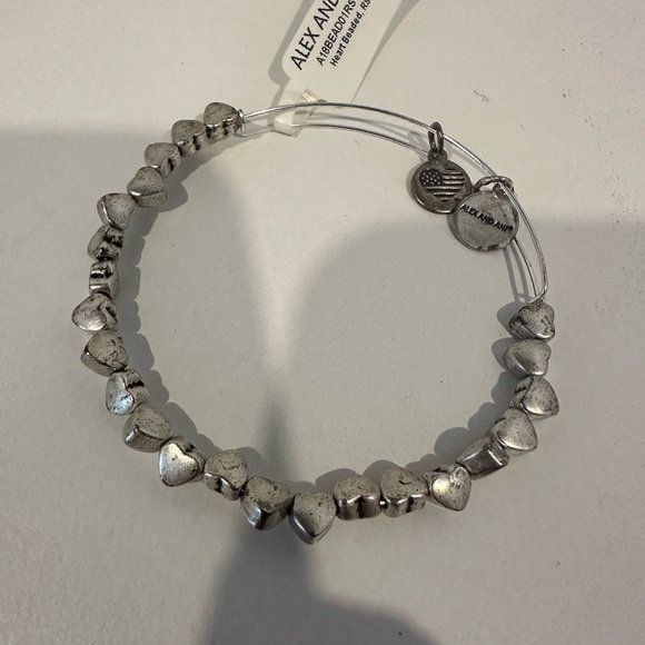 Alex and Ani Heart Bracelet - Picture 1 of 4
